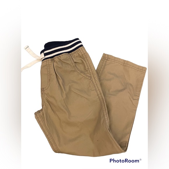 Carter’s Boys Khaki Pants with Drawstring Waist| Size: 5 - Picture 1 of 4